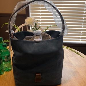Dooney & Bourke Periwinkle Blue Suede Bag: NWT